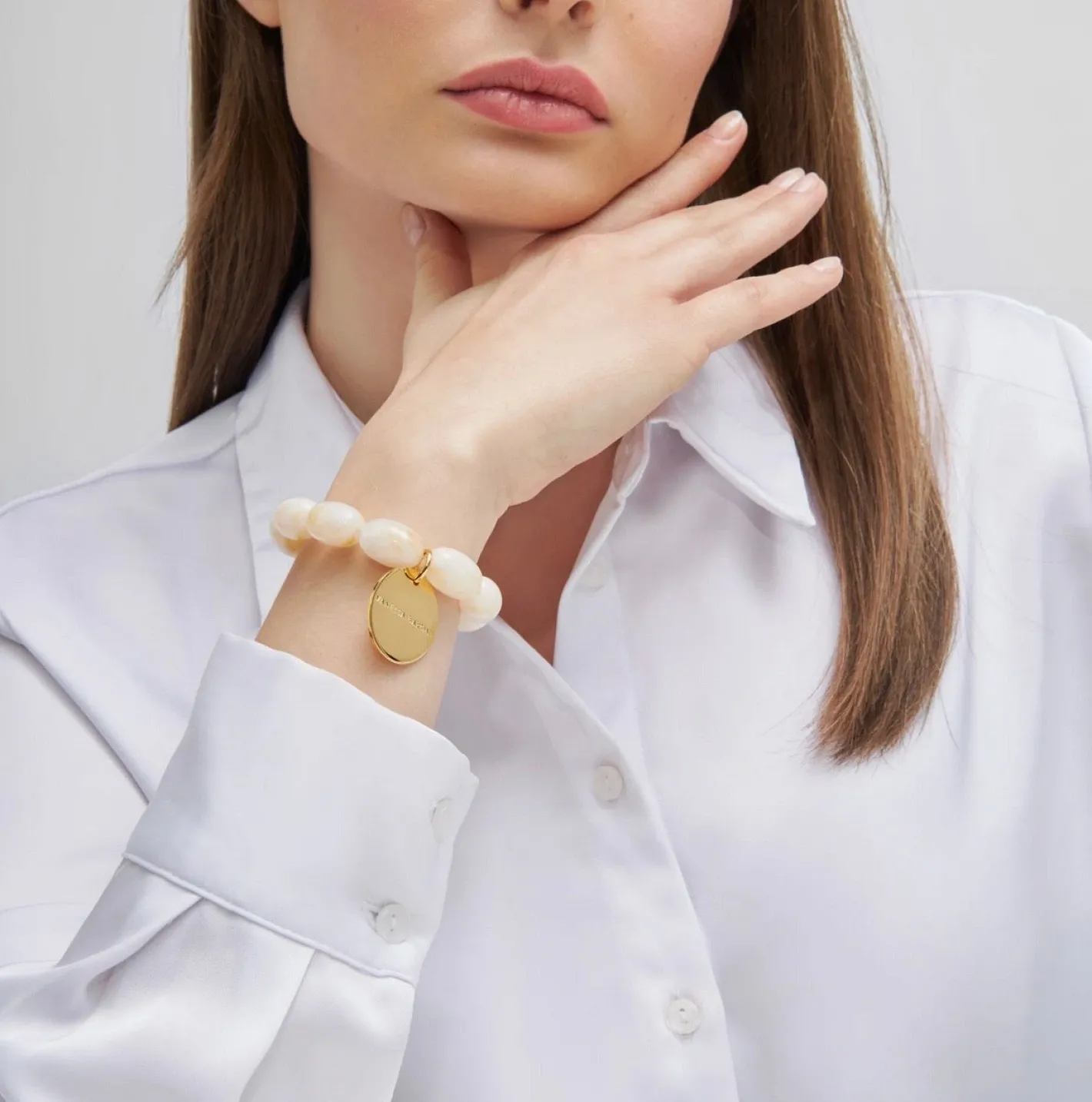 armband_vanessa_baroni_ol_0-1.webp Online Vanessa Baroni Armband Olive Flex Bracelet