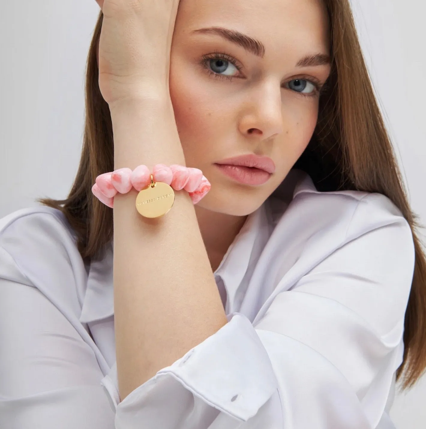 armband_vanessa_baroni_st_0.webp Sale Vanessa Baroni Armband Stone Flex Bracelet