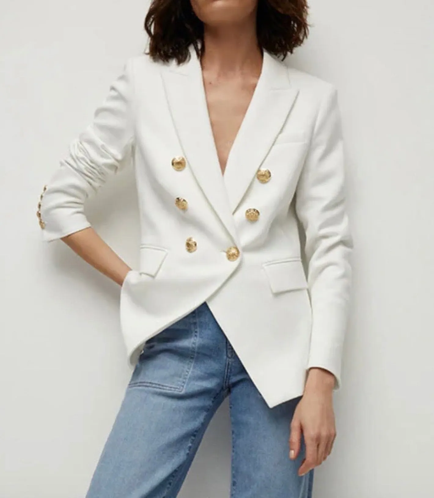 blazer_veronica_beard_mil_0.webp New Veronica Beard Blazer Miller Dickey Off-White/Gold