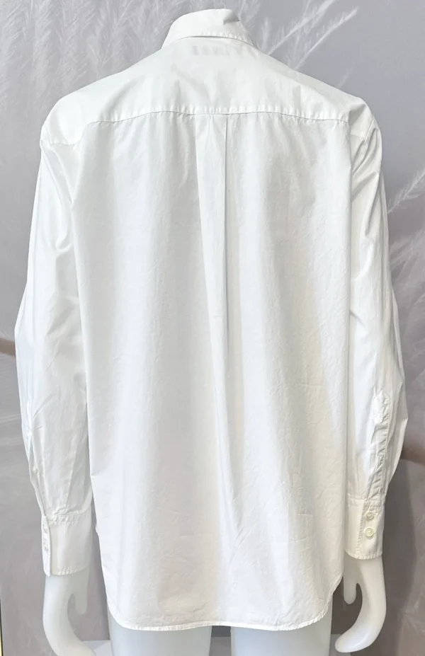 Hot Academia Bluse Silvy Weiß