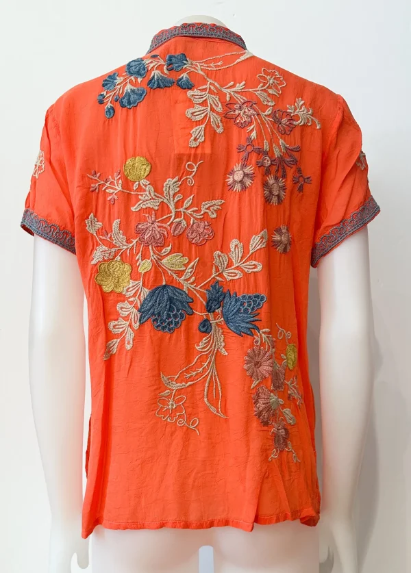 New Johnny Was Bluse Coral
