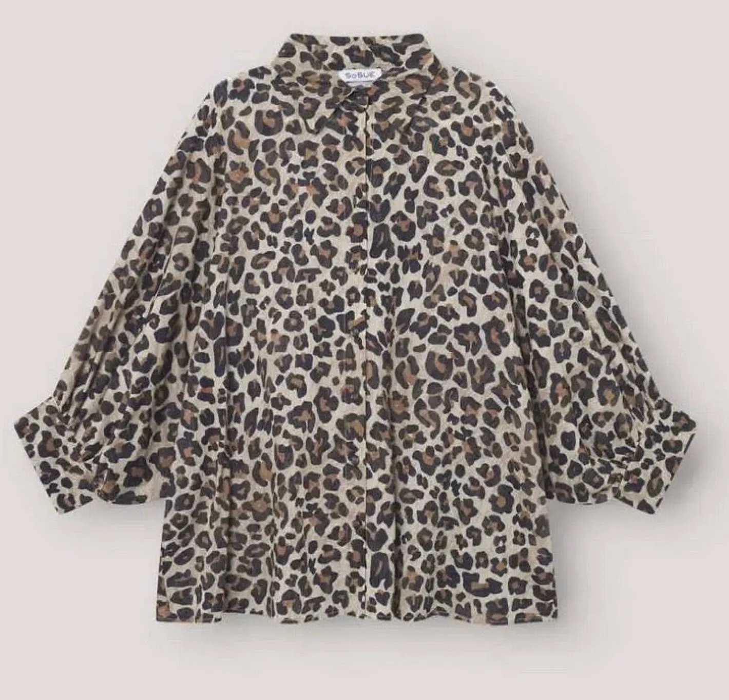 bluse_sosue_antonia_short_0-1.webp Clearance Sosue Bluse Antonia Short Sleeve Leo