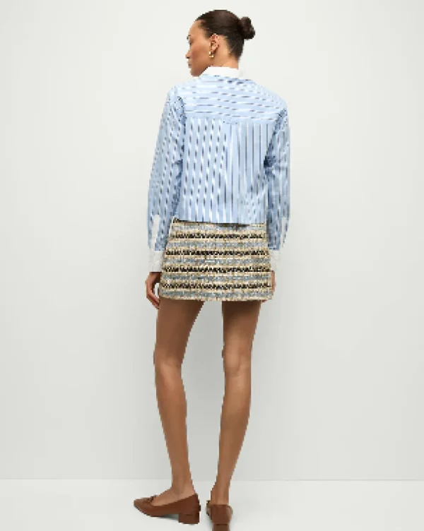 Discount Veronica Beard Bluse Maia Streifen