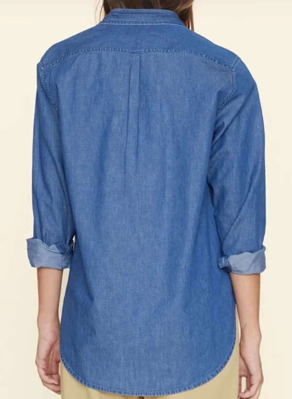 Fashion Xirena Bluse Beau Blue Rinse