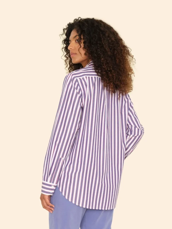 Clearance Xirena Bluse Beau Blue Rose