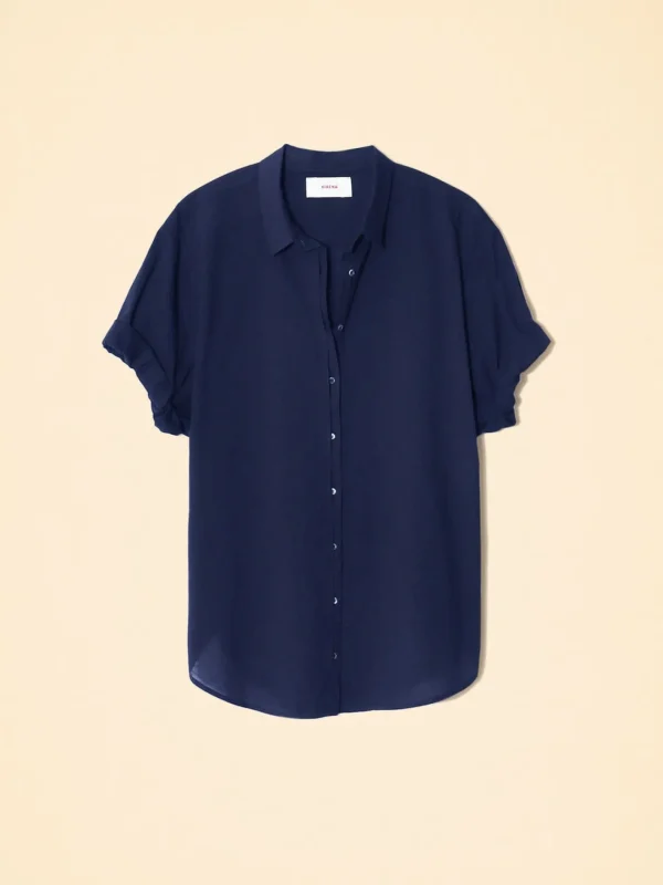 Sale Xirena Bluse Channing Navy