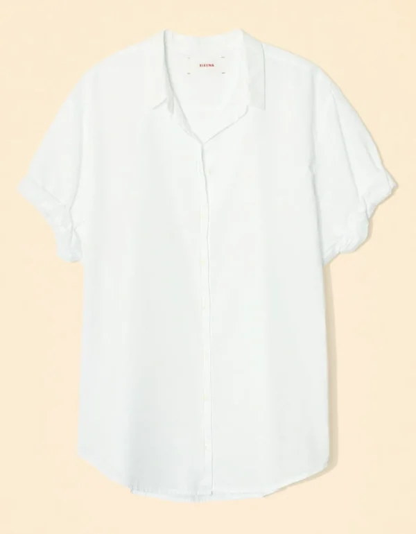 Hot Xirena Bluse Channing Weiß