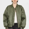 Discount Anine Bing Bomberjacke Leon Army Green