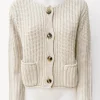 Clearance Lisa Yang Cardigan Suzie Oyster