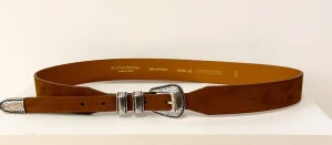 Clearance Maison Boinet Gürtel Cognac Breit