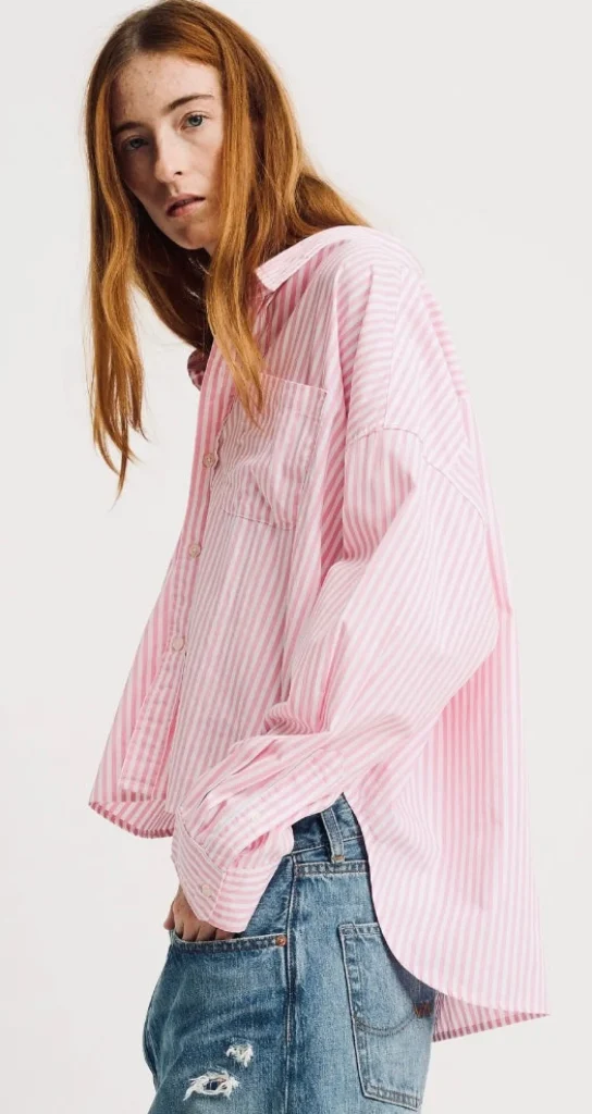 New Denimist Hemd Cropped Shirt