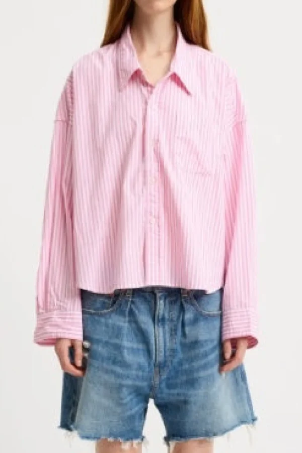 New Denimist Hemd Cropped Shirt