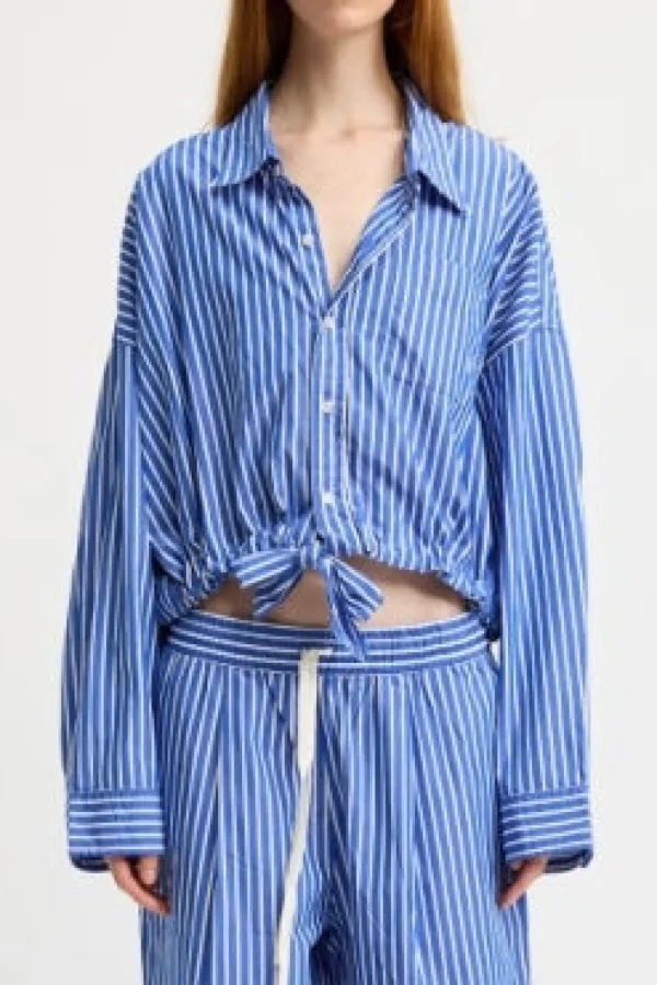 New Denimist Hemd Front Tie Shirt