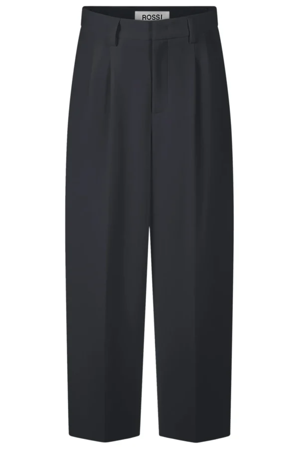 Fashion Rossi Hose Noa Crop Navy Fluid Cade