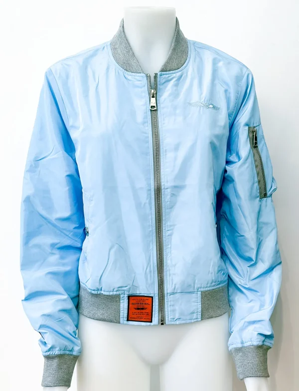 Hot Bombers Original Jacke MA1 Light Blue