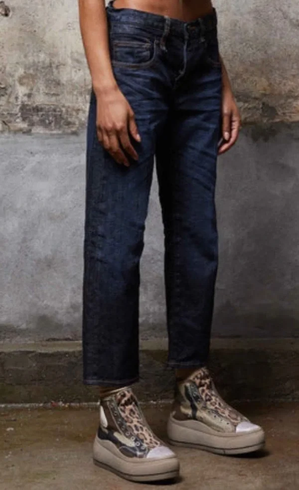 Clearance R13 Jeans Boy Straight Avery Indigo