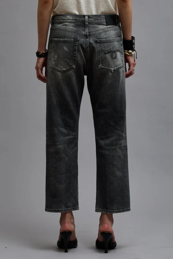 Discount R13 Jeans Boyfriend Jean Vintage Grey