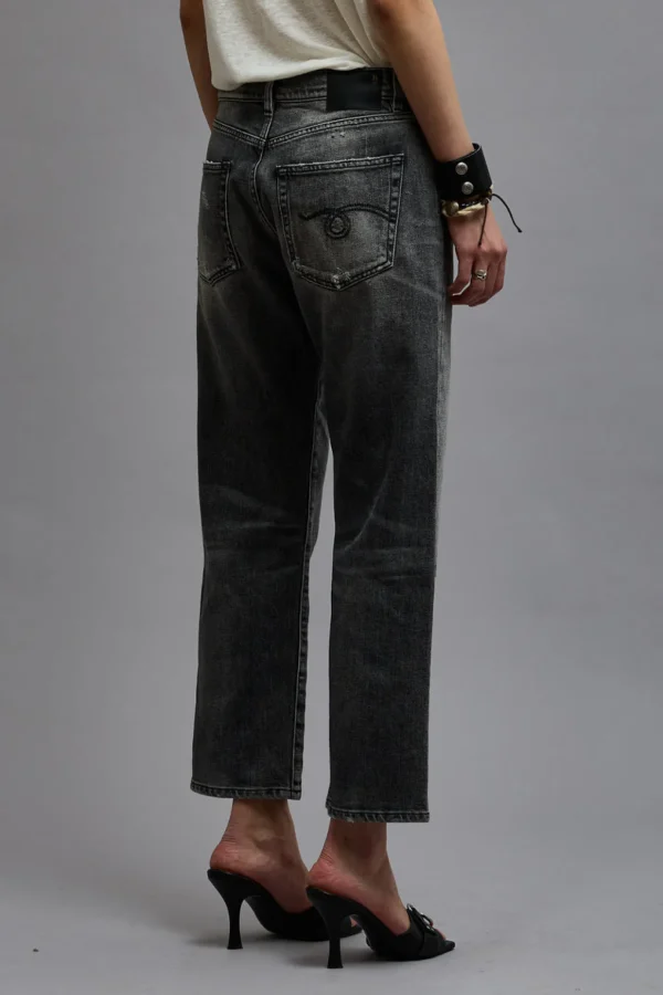 Discount R13 Jeans Boyfriend Jean Vintage Grey