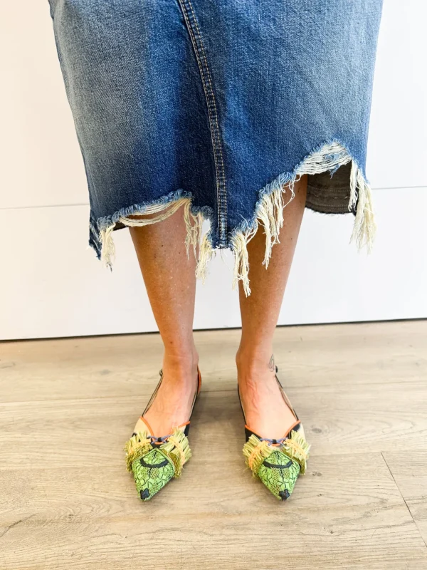 Best R13 Jeansrock Jesse Skirt