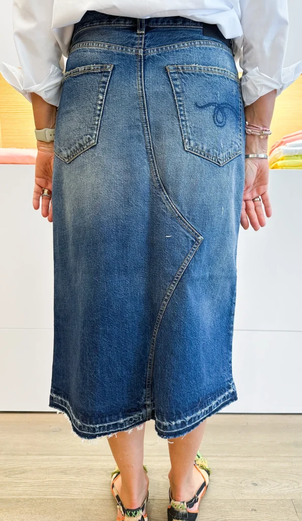 Best R13 Jeansrock Jesse Skirt
