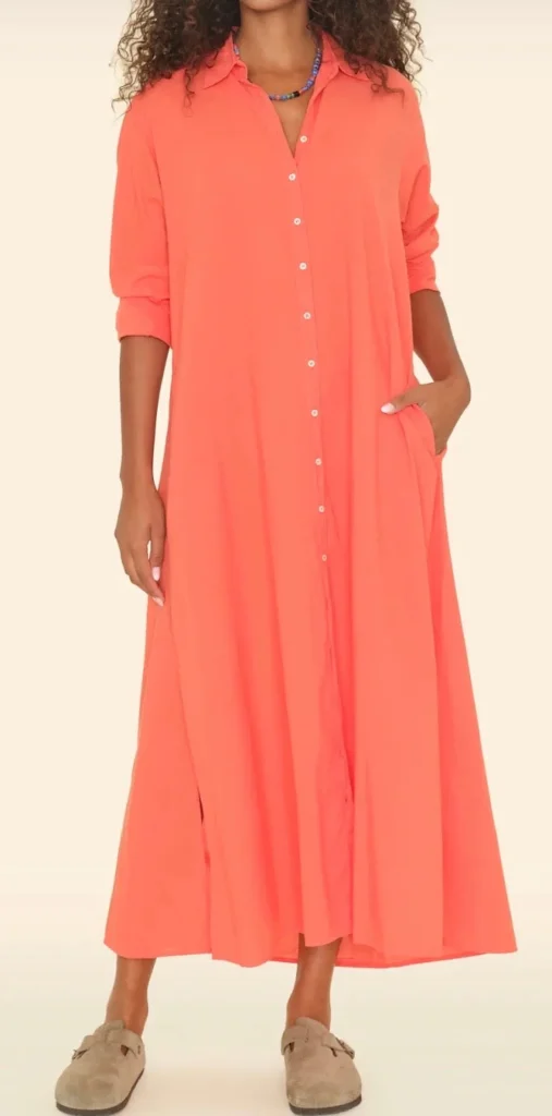 Fashion Xirena Kleid Boden Orange Sunset