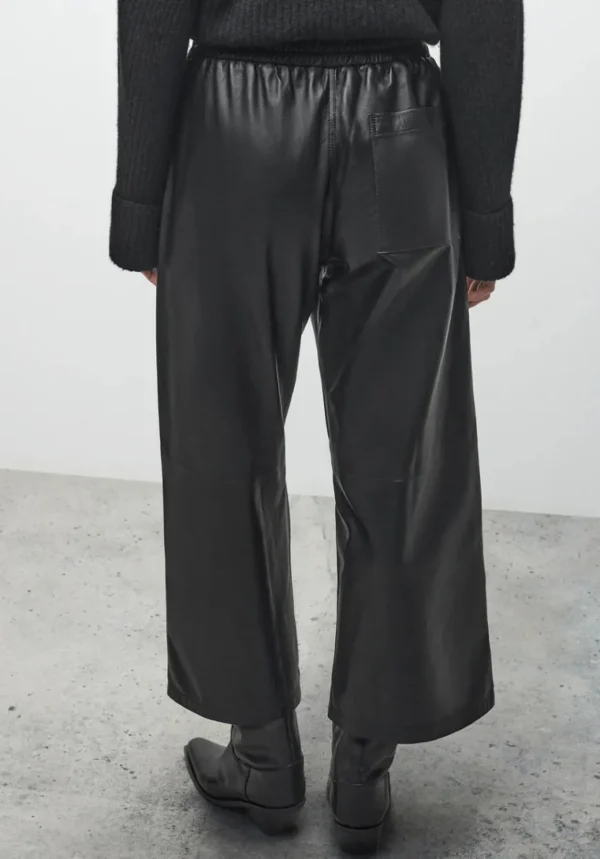 Fashion Arma Lederhose Elizabeth Schwarz