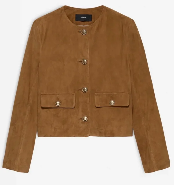 New Arma Lederjacke Gaya Velour