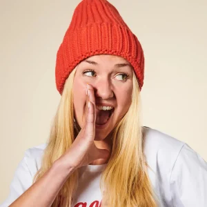 New UNIO Hamburg Mütze Stina Strong Orange