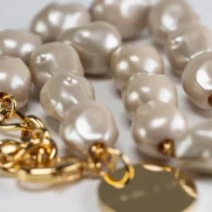 Hot Vanessa Baroni Necklace Organic Pearl Short