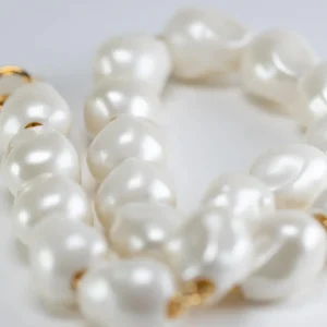 Outlet Vanessa Baroni Necklace Organic Pearl Short