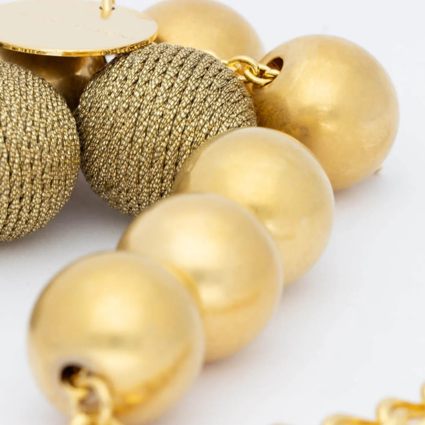 necklace_vanessa_baroni_w_2-2.webp Clearance Vanessa Baroni Necklace Wrapped Beads Gold