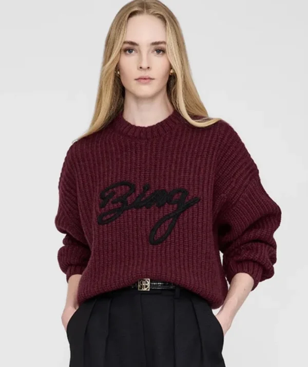 Outlet Anine Bing Pullover Sydney Crew Sweater