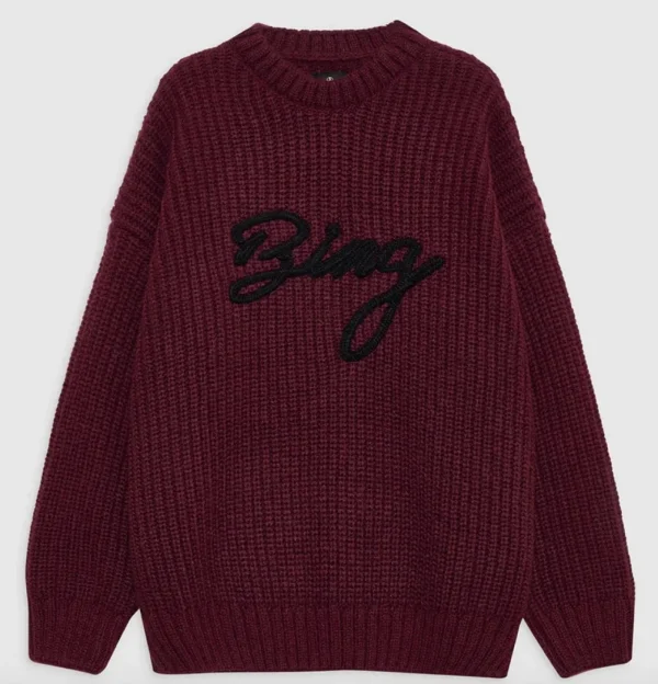 Outlet Anine Bing Pullover Sydney Crew Sweater