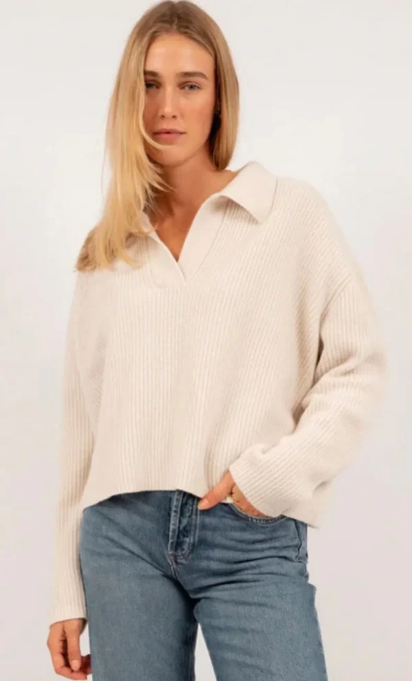 Clearance ANNA V BERG Pullover Stella Vanilla