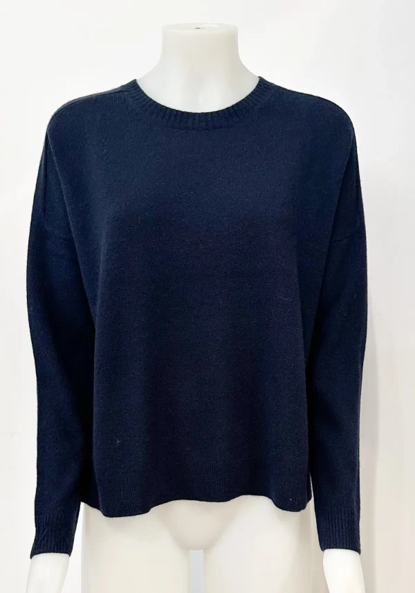 Fashion Bloom Pullover Navy