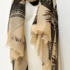 New Friendly Hunting Schal Felted Stole