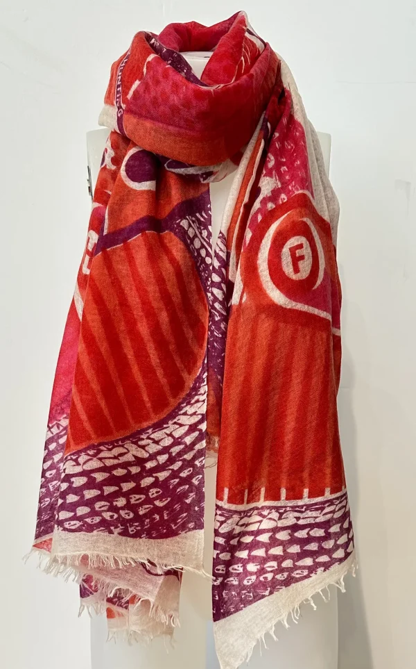 Hot Friendly Hunting Schal Felted Stole