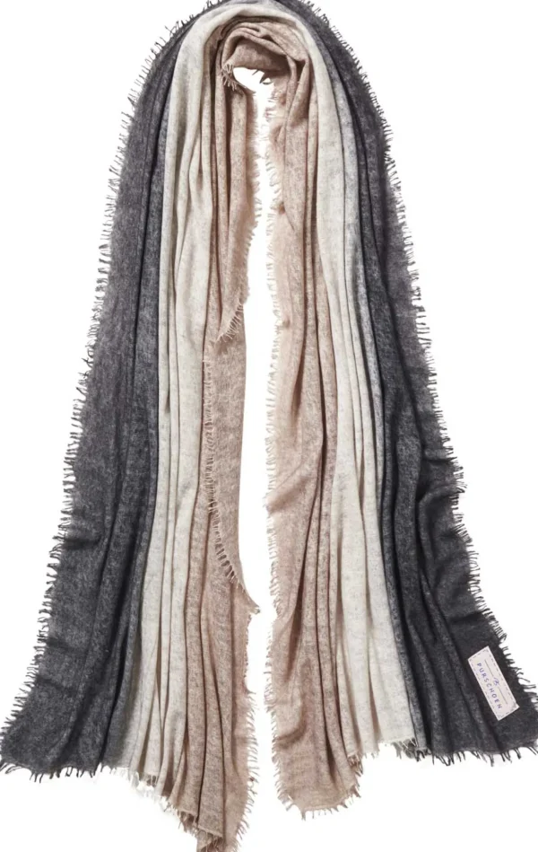 New Pur Schoen Schal PURSCHOEN Ombre Black Forest