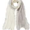 Discount Pur Schoen Schal PURSCHOEN Ombre Stone II Natural