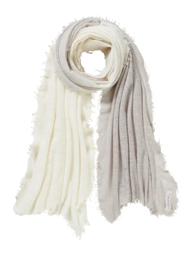 Discount Pur Schoen Schal PURSCHOEN Ombre Stone II Natural