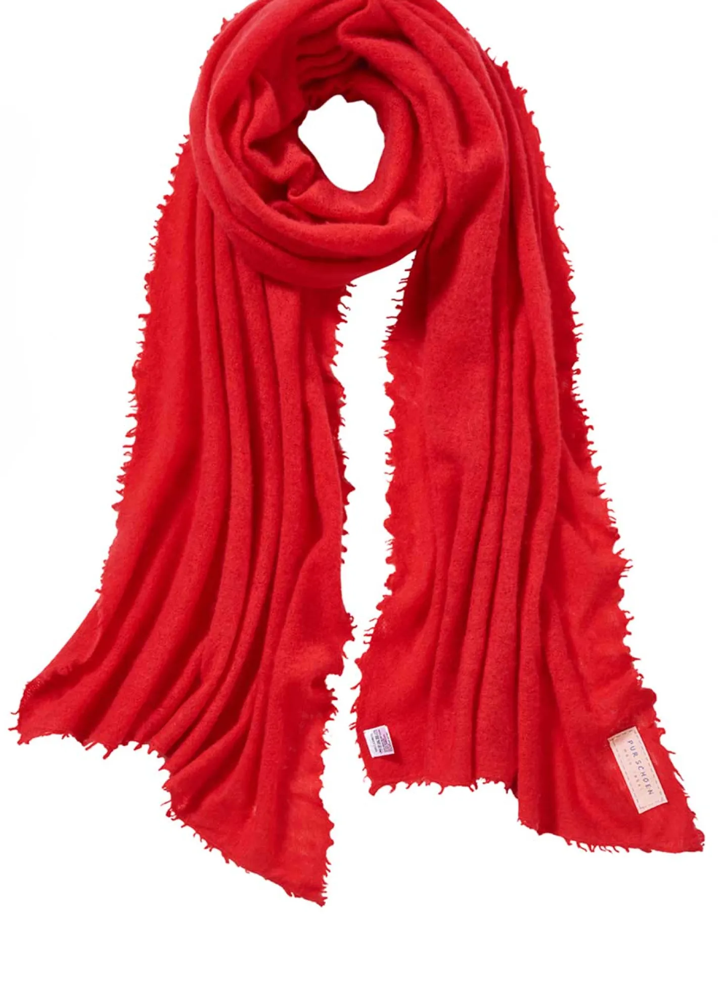 schal_purschoen_red_0.webp Outlet Pur Schoen Schal PURSCHOEN Red