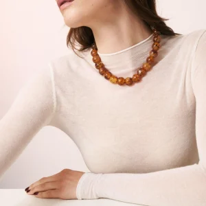 Discount Vanessa Baroni Small Beads Nacklace Bernstein