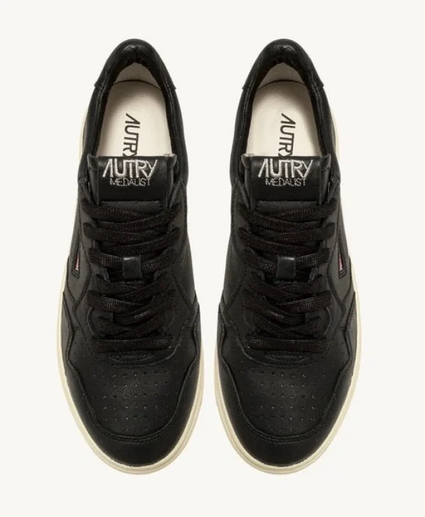 Outlet Autry Sneaker Medalist Goat Black