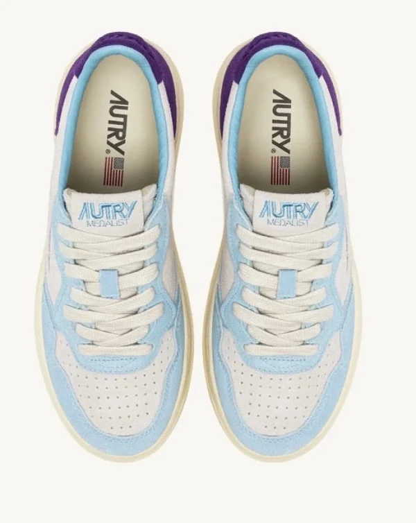 Online Autry Sneaker Medalist Hellblau/Mauve