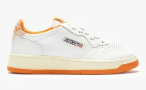 Outlet Autry Sneaker Medalist Weiß Orange