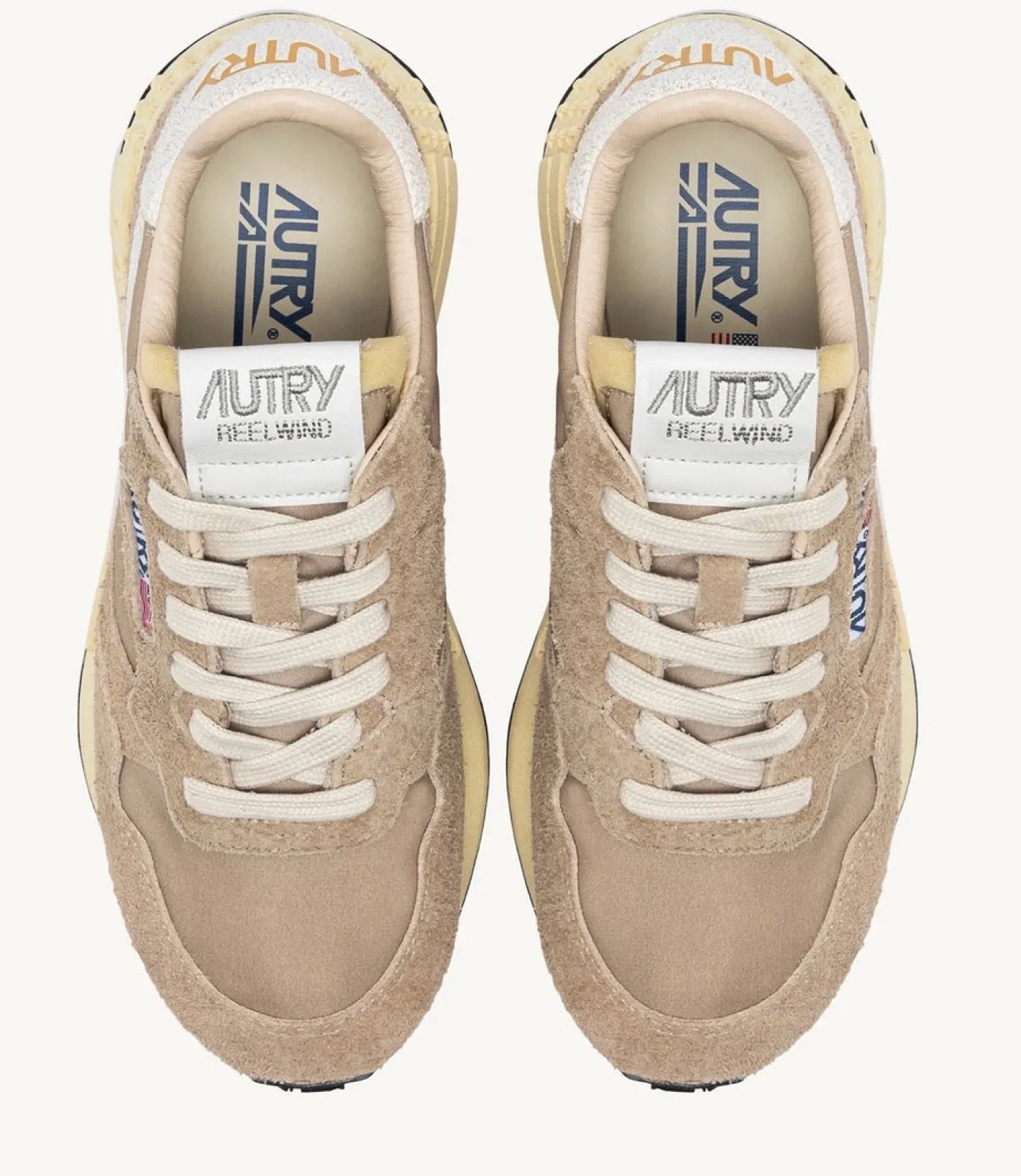sneaker_autry_reelwind_wh_3.webp Online Autry Sneaker Reelwind White/Pepper
