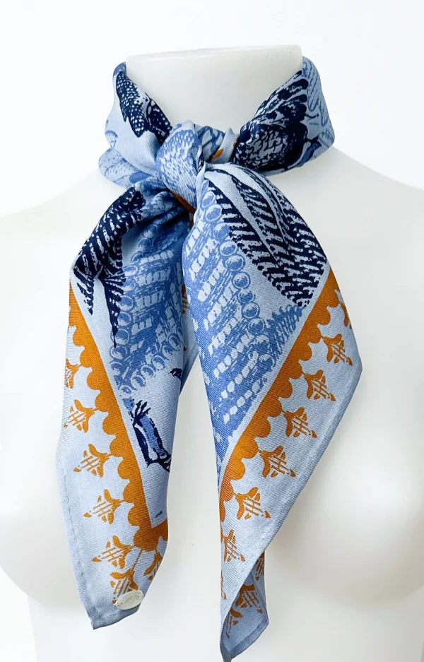 Online Friendly Hunting Tuch Midicube Seide